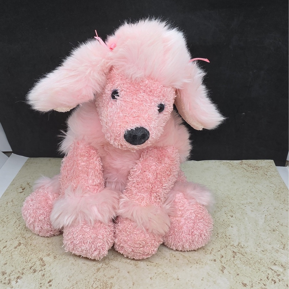 Mary Meyer Pink Poodle Plush Stuffed Animal Sweet Rascals Penelope Dog
